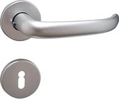 deurbeslag - house accessories Door handle stainless steel / voor toilets/badkamerdeuren | deurklink | deurkruk