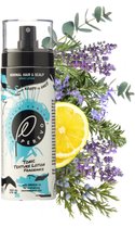 Perevo - Haar tonic/ serum met kruiden 200ml voor haargroei en verzorging normaal haar en hoofdhuid met rozemarijn, amla, eucalyptus, citroen, macca en lavendel olie, rozemarijnolie