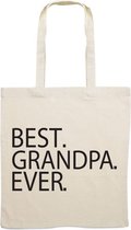 Best Grandpa Ever | Opa | canvas | canvastas | Tas | Bedrukt