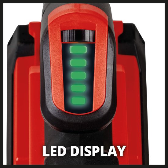 Einhell Accu Universele Blazer GE-UB 18/250 Li E Solo - Power X-Change - 18 V/Li-ion - Blaassnelheid: 250 km/h - 3-delige buis - Elektr. toerentalregeling met led-indicatie - Excl. accu en lader van Einhell — afbeelding 4