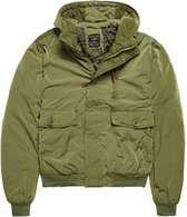 SUPERDRY New Military Everest Bomber Jas Mannen Groen - Maat M