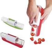 Zip Slicer - Fruitsnijder - Tomatensnijder - Druiven Snijder - Keuken Tool - Salade Snijder - Fruit Slicer