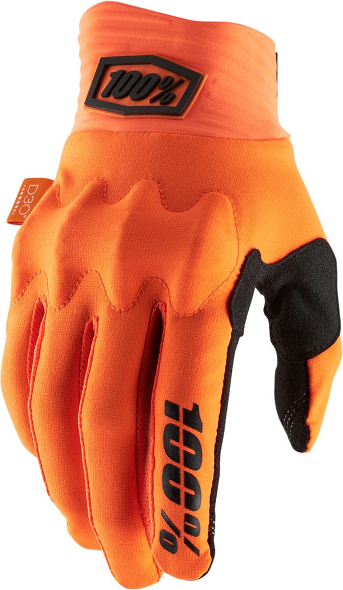 100% MTB Cognito Gloves D3O - Oranje - S