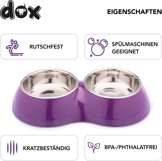 HABA 305146 - kom dinosaurus, kinderkom van melamine met dino-motief, voor de vaatwasser, verschuift niet, STK, wit