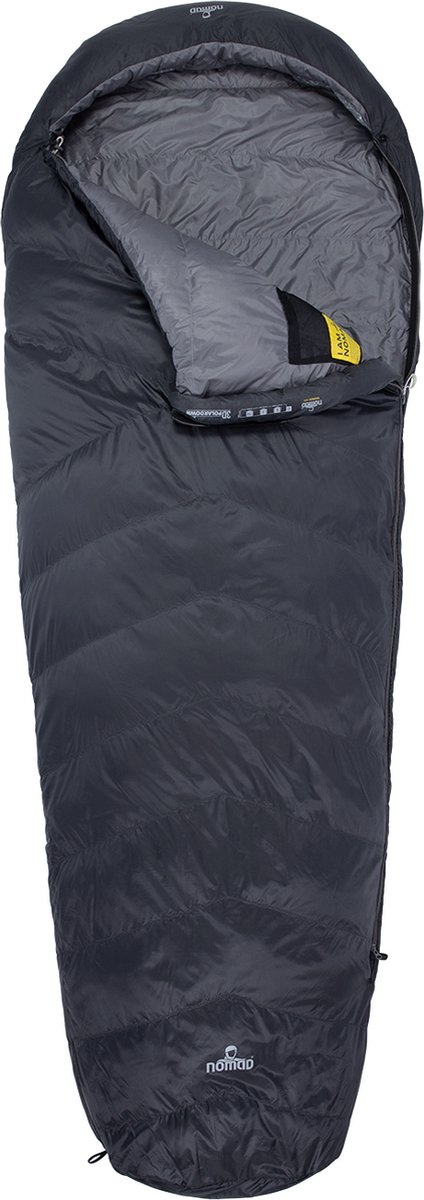 NOMAD® Taurus 400 Slaapzak - 210x80cm Grijs - Lichtgewicht & Kwalitatief - Slaapzak - Incl Hoes van NOMAD — afbeelding 3