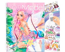foto van Depesche - Create your TOPModel kleurboek met stickers Fantasy
