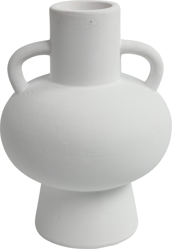 Vase Amphore Debbie blanc - Countryfield