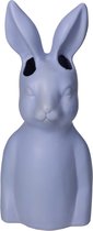 Oneiro’s Luxe Vase Bunny Fine Earthenware Lilac 12x11x28 cm – decoratie – pasen – paasdecoratie – paashaas – eieren – has – kip – gekleurde eieren – paastak – lente – feestdecoratie