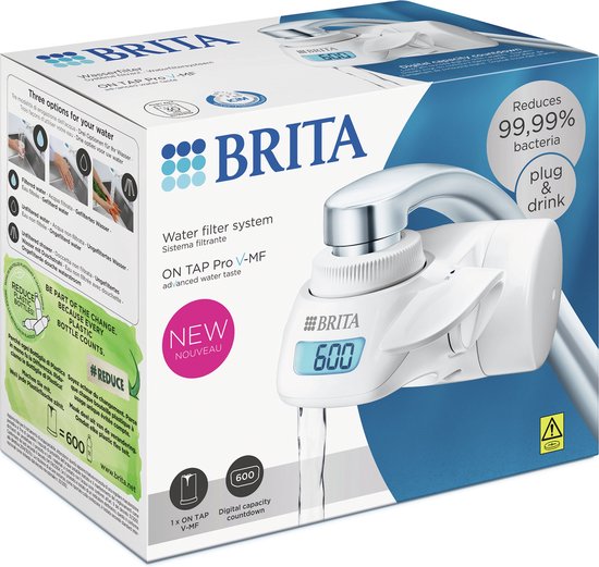 Brita Sistema On Tap Filtre à eau pour robinet Argent, Blanc | bol