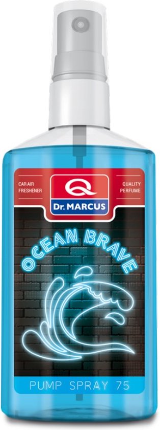 Foto: Dr marcus pumpspray luchtverfrisser autogeurtje luchtreiniger ocean brave