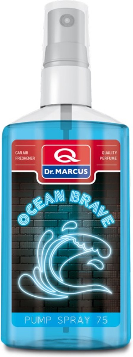 Dr. Marcus - Pumpspray - Luchtverfrisser - Autogeurtje - Luchtreiniger Ocean Brave