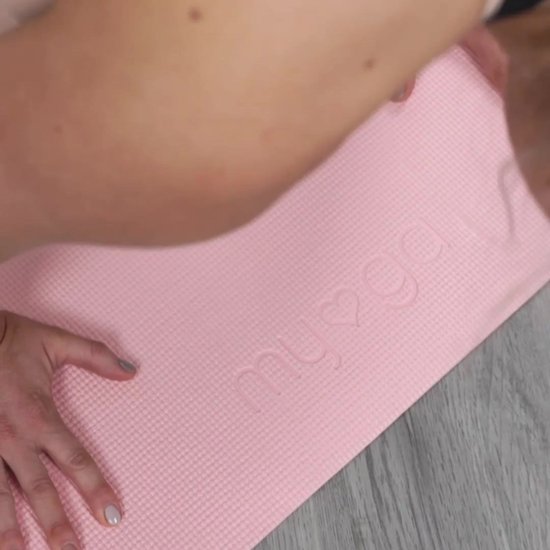 Myga - Yoga set - Yoga starter kits - Pink - 1 tapis de yoga ( 173 cm x 61  cm ) - 1