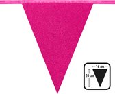 Boland - Glittervlaggenlijn fuchsia Roze - Glitter & Glamour - Glitter - Glamour - Feestversiering