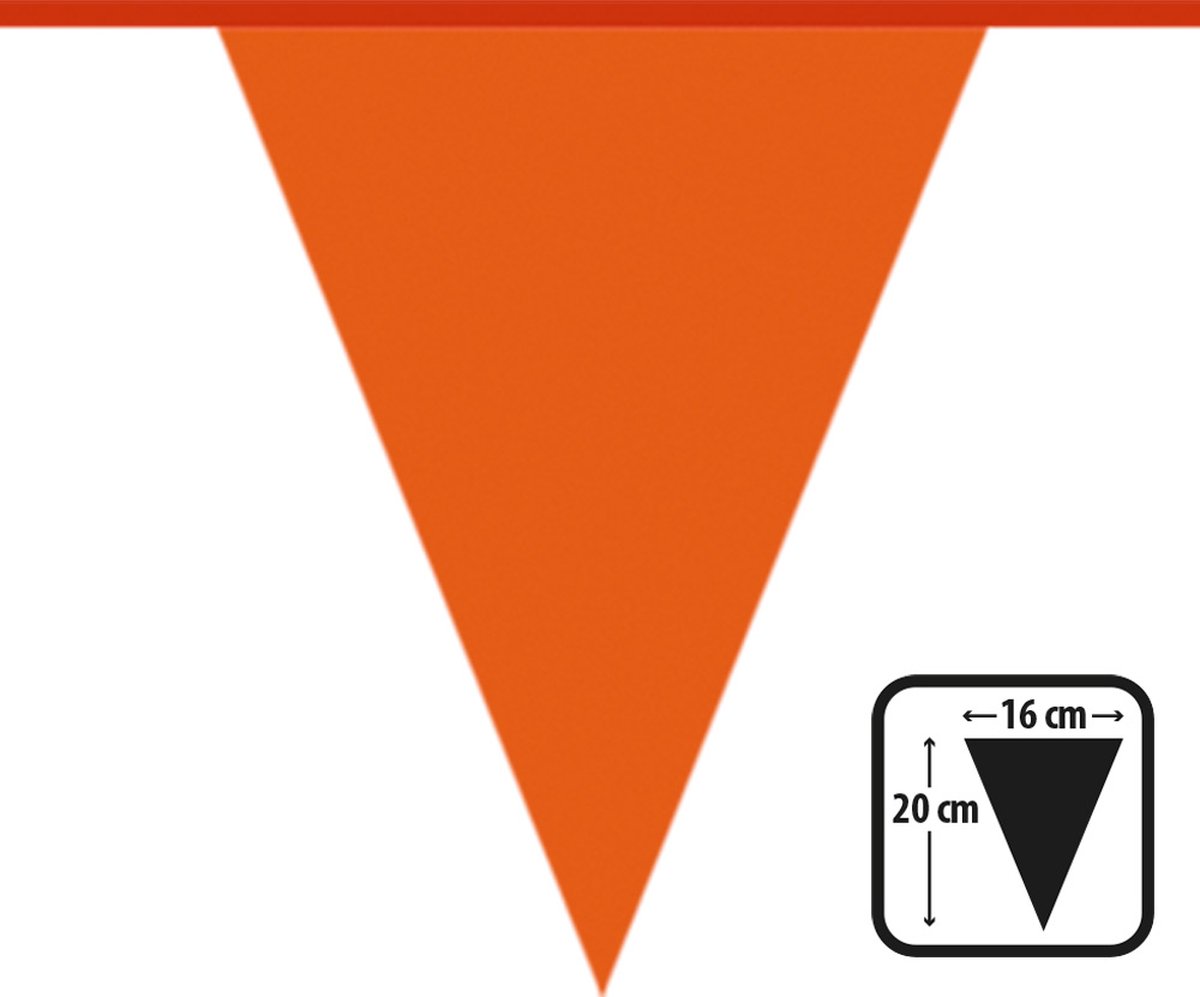 Boland - PE vlaggenlijn Oranje - Voetbal - Koningsdag - Holland - Supporter - Voetbal