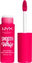 NYX Professional Makeup - Smooth Whip Matte Lip Cream Pillow Fight - Vloeibare lippenstift - 4ML