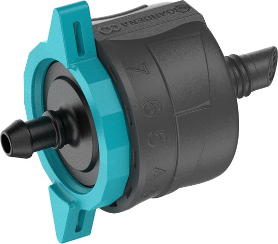 Gardena Micro-Drip System regelbare einddruppelaar 4,6 mm, drukcompenserend, 1-8 l/u, 5 stuks