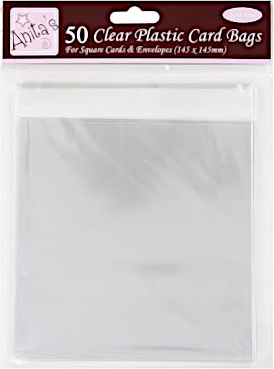 Square Bag (50pk) - 145 x 145mm (25mm Lip)