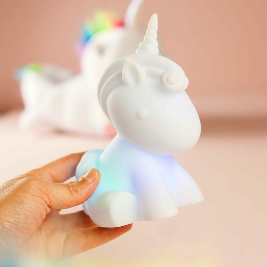 Fizz Creations Sfeerlicht Eenhoorn Junior 15 Cm Wit van Merkloos — afbeelding 2