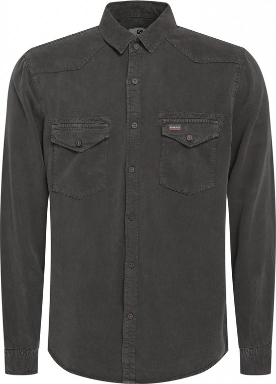 Gabbiano Overhemd Shirt With Pockets On Chest 333532 203 Antra Mannen Maat - S