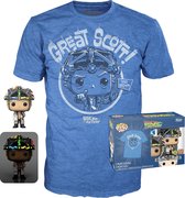 Funko Pop + Tees: Back To The Future – Doc With Helmet 959 + T-Shirt M