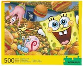 SpongeBob SquarePants Puzzel Krabby Patties (500 pieces) Multicolours