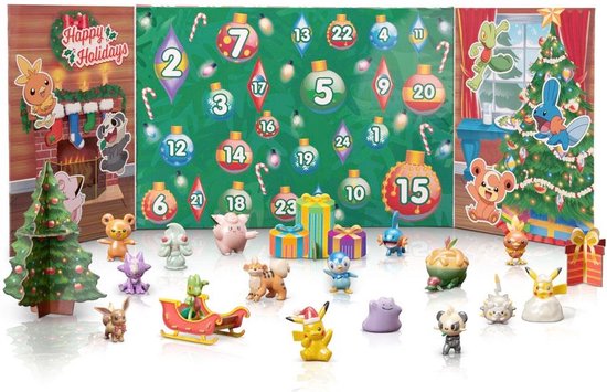Pokémon Calendrier de l'Avent 2021 pour enfants, 24 cadeaux - 16