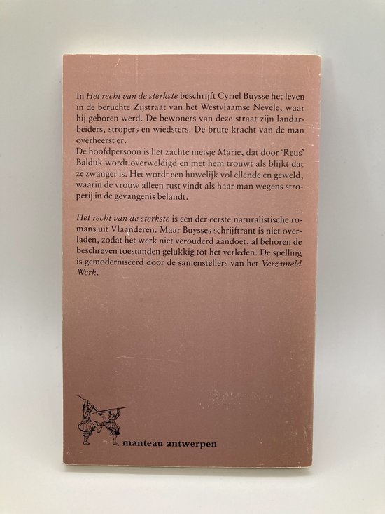 Het recht van de sterkste, Cyriel Buysse 9789491618345 Boeken