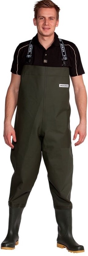 Waadbroek groen (O) Kleur Groen Schoen maat 40 Materiaal Polyester