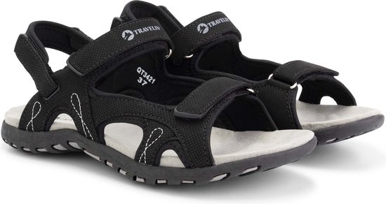 SAGUARO Comfortabele en ademende sandalen voor dames en heren, outdoor, sport, trekking en wandelsandalen, blauw, 39 EU