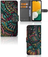 GSM Hoesje Geschikt voor Samsung Galaxy A14 5G Flip Case Aztec