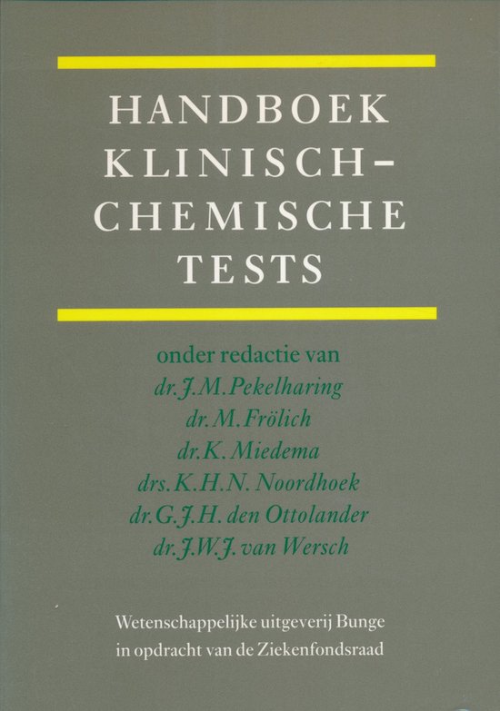 Handboek klinisch-chemische tests