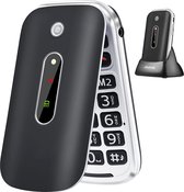 Senioren Telefoon Grote Toetsen - Senioren GSM - Klaptelefoon Simlock Vrij - SOS knop - Prepaid Telefoon Met Simkaart