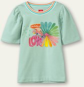 Oilily Tuintje - T-Shirt - Meisjes - Blauw - 128