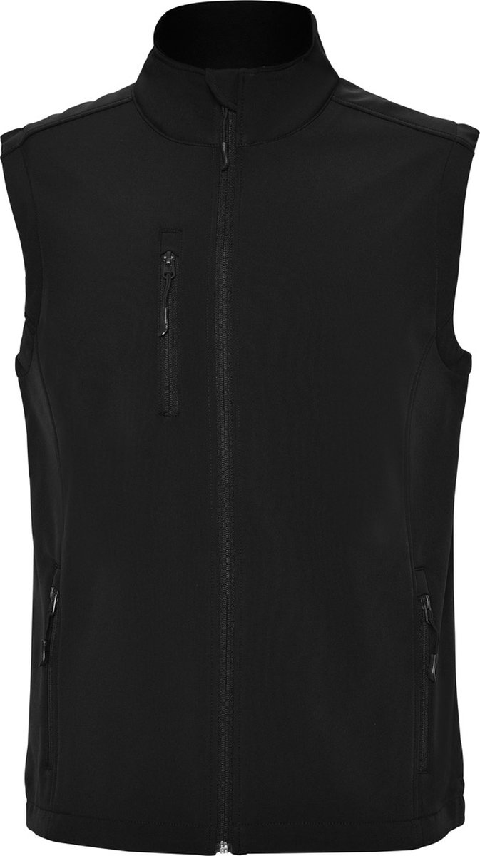 Roly Softshell Vest Quebec RY6438 - Black 02 - 3XL