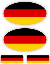 Autoaufkleber Deutsche Flagge