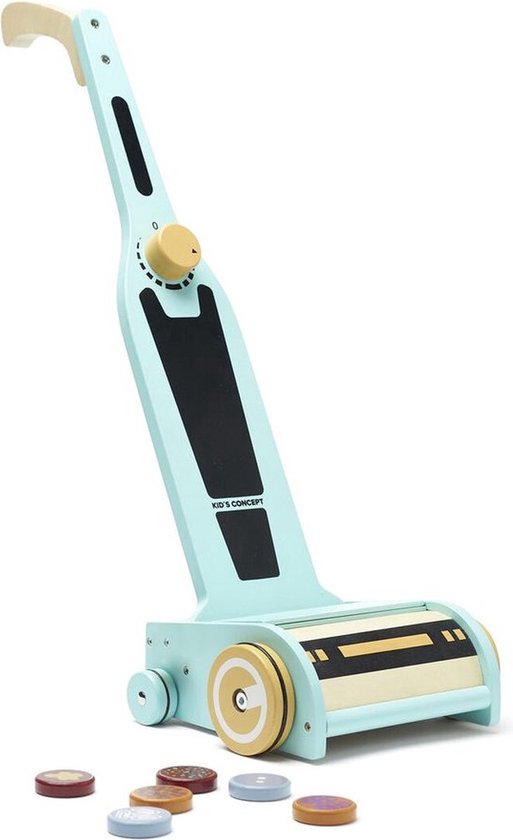 Kids Concept - Houten Stofzuiger - Houten speelgoed