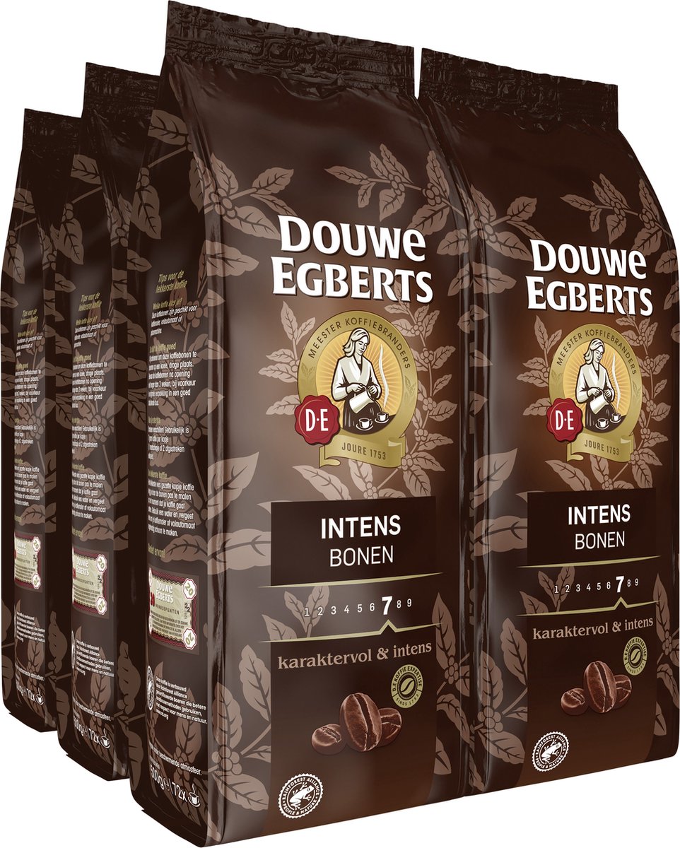 geschenk ondernemer Eerbetoon Douwe Egberts Intens Koffiebonen - 4 x 500 gram | bol.com