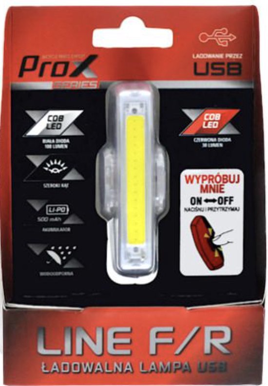 Voorlicht 100 Lumen ProX - Koplamp Wit — afbeelding 2
