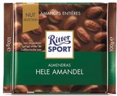 Ritter Sport Chocolade - Melk Hele Amandel - tablet - 100 gram