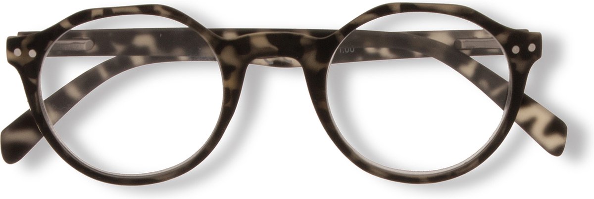 Noci Eyewear YCJ355 Avon Leesbril +1.00 - mat safari tortoise