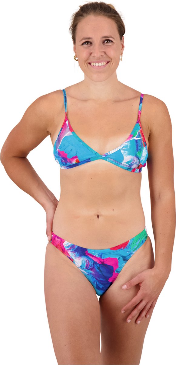 Nike Swim Hydrastrong Mulitple Print Bikinibroekje Paars