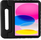 Étui pour tablette Kinder CaseBoutique adapté à l'iPad 10.9 (10e génération) - Zwart - Mousse EVA