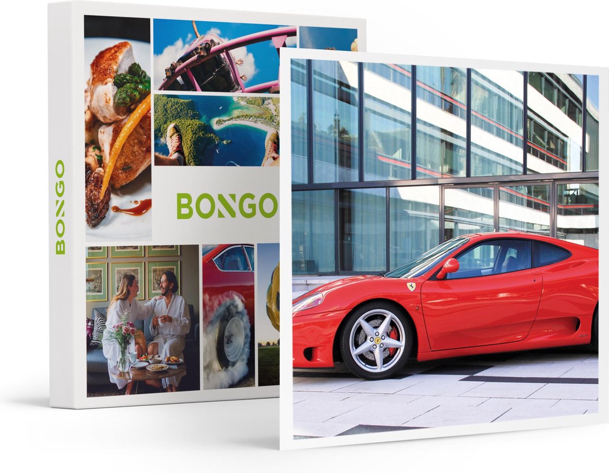 Bongo Bon -20 Minuten Cruisen In Een Ferrari 360 Modena In De Benelux- Cadeaukaart
