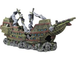 Scheepswrak - 78 cm - Aquarium decoratie