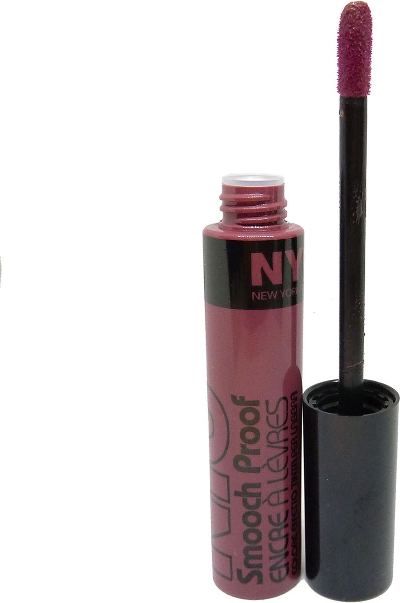 NYC Smooch Proof Liquid Lip Stain Lipgloss Crème Lipkleur Make Up Pen 7ml - 400 On everyones Lips