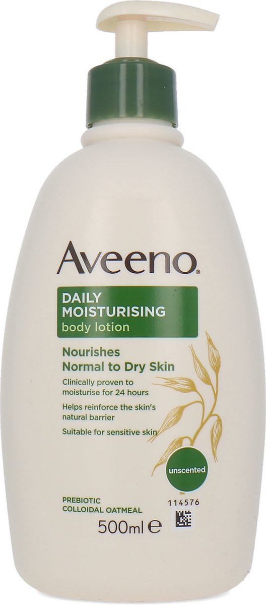 Aveeno Daily Moisturising Body Lotion - 500 ml (Voor normale tot droge huid)