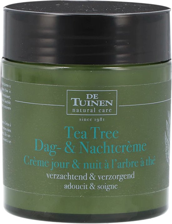 Tub Groot dwaas De Tuinen Tea Tree Dag En Nachtcrème 120ml - Vegan - Anti-oxidatieve -  Zuiverende en... | bol.com