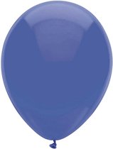 Haza - Ballonnen - marine blauw - verjaardag feest - 100x stuks - 29cm