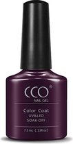 CCO Shellac - Gel Nagellak - kleur Queen Fierce 68027 - BruinRoodShimmer - Dekkende kleur - 7.3ml - Vegan