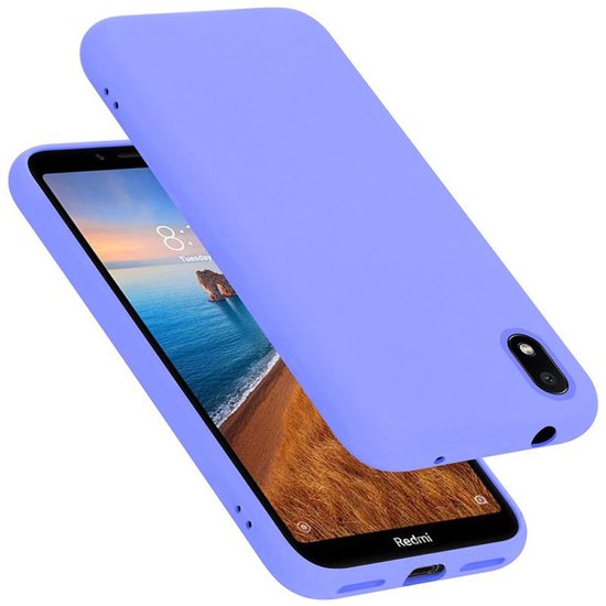 Coque Cadorabo pour Xiaomi RedMi 7A en VIOLET CLAIR LIQUIDE - Coque de protection en silicone TPU souple